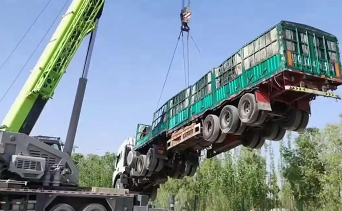 麻山区道路脱困救援案例